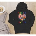 thumbnail image 5 of Peace Love Pride Sphynx with Rainbow Sunglasses LGBT LGBTQ+ Hoodie Unisex Merch Hoodies Cat Lover Kitten Owner Gifts Idea - 01004, 5 of 6