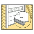 thumbnail image 6 of M-D Building Products 03749 16 ft. Black Rubber Garage Door Bottom Seal, 6 of 10