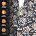 thumbnail image 5 of Tchckioa Blackout Curtains,Boho Farmhouse Thermal Insulated Grommet Drapes for Apartment(42x96 Inch,Set of 2), 5 of 6