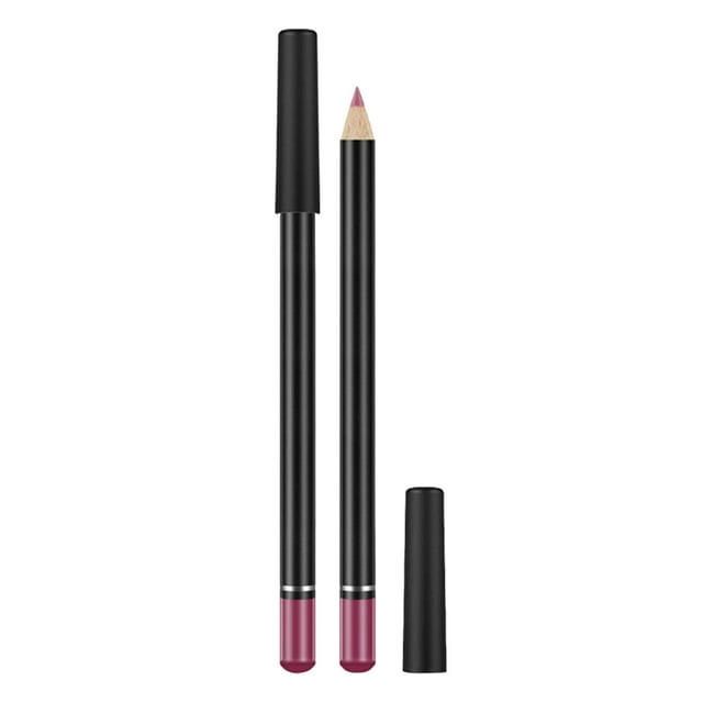 Long-Lasting Matte Lip Liner - 12 Colors, Non-Stick Cup Formula - Smooth Application, Prevent Feathering - for Lip Makeup, All-Day Wear