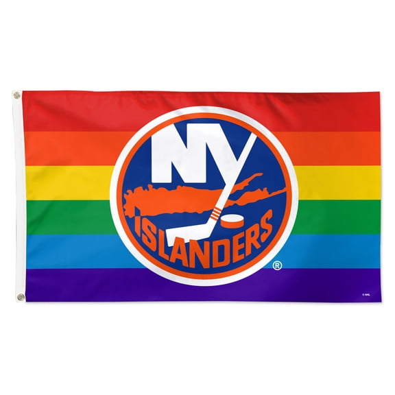 WinCraft New York Islanders 3' x 5' Single-Sided Deluxe Team Pride Flag