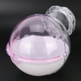 thumbnail image 2 of Jaula Acrílica para Animales Pequeños Bling Bling Baño Externo Color Rosa, 2 of 12