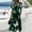 Dark Green, variant on Halloween Dresses for Women Spider V Neck Ghost Funny Wedding Guest Dress Bat Short Sleeve Cute Wrap Dresses 3XL