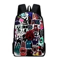 thumbnail image 1 of Doors roblox Figure children's backpack school bag laptop backpack E, 1 of 4