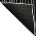 thumbnail image 3 of Addison Rugs Chantille Indoor/Outdoor Transitional Geometric, Abstract Black Washable Rectangle Rug, 5' x 7'6", 3 of 6