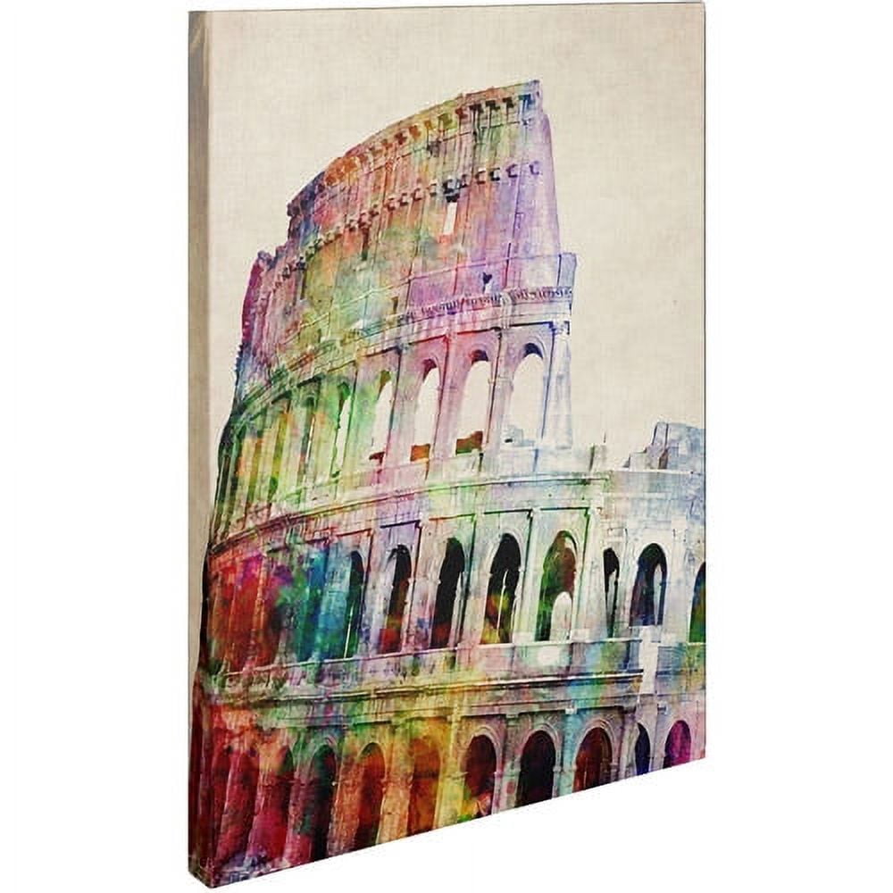 Trademark Art 'Colosseum' Canvas Art by Michael Tompsett