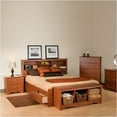 thumbnail image 2 of Bowery Hill Freestanding Full/Queen Bookcase Headboard in Cherry, 2 of 2