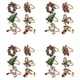 thumbnail image 1 of 24 Piezas Servilleteros de Navidad Anillos de Servilletero de Navidad Anillos para Decoración de Mesa de Cena de Fiesta Navideña, 1 of 5