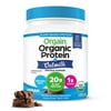 Orgain Organic 2 in 1 Vegan Protein Powder + Oatmilk- 20g Protein, Chocolate 1.05lb