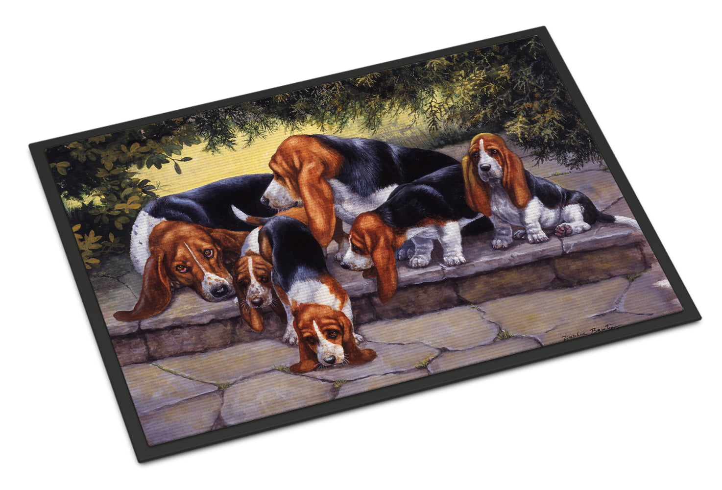 Details about   Pioneer Woman Charlie Basset Hound Welcome Mat 