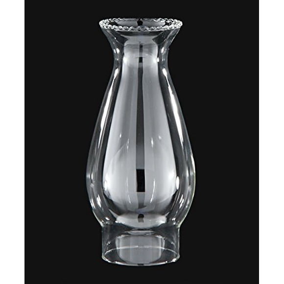 B&P Lamp 2 1/2" X 7 1/2" Clear Cr. Top Chimney