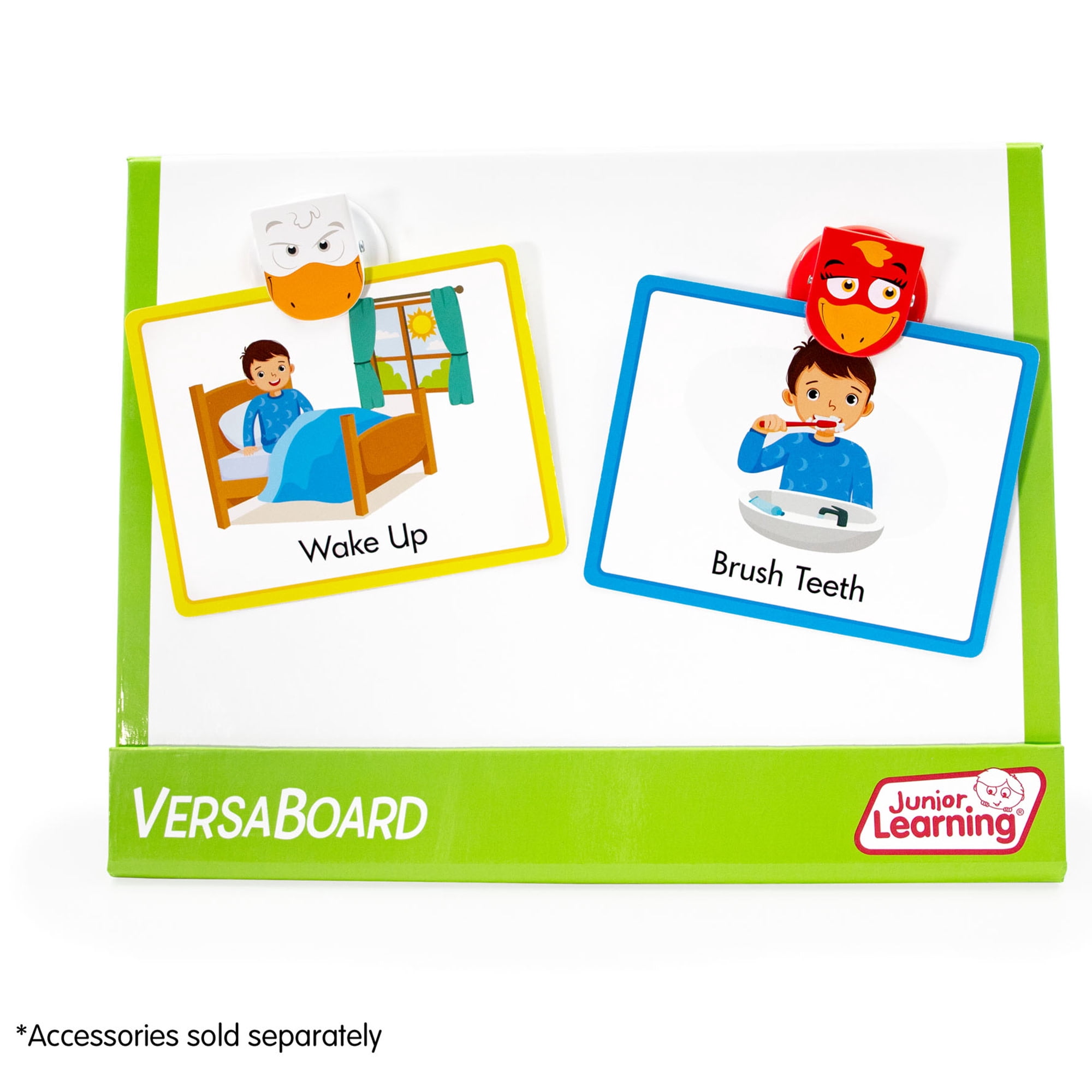 Junior Learning: Communication Cards - 80 Visual Schedule Cards, Daily Routines & Activities, Autism Support, Social & Emotional Development, Kids 4+