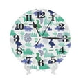 thumbnail image 7 of Kdxio Clock number Print Wall Clock,10 Inch Battery Operated Wall Clocks,Silent Non Ticking Small Analog Clock for Living Room,Office,Home,Bedroom,Kitchen,Bathroom, 7 of 7