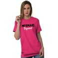 thumbnail image 4 of Mermaid Squad Bachelorette Birthday Women's Graphic T Shirt Tees Brisco Brands L, 4 of 6