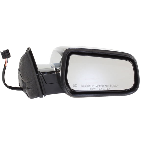 MIRROR Compatible For 2010-2017 Chevrolet Equinox GMC Terrain Right Passenger Heated Power Glass With memory Chrome