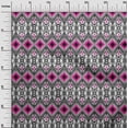 thumbnail image 2 of oneOone Cotton Poplin Fabric Geometric Ikat Decor Fabric Printed BTY 42 Inch Wide, 2 of 4