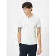 thumbnail image 3 of Polo Neck Slim Fit T-Shirt, 3 of 6