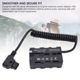 thumbnail image 3 of Dummy Battery Power Adapter Cable, LED Display Long Life Safe D TAP To Double Sided NP F Power Adapter Optimal Performance ABS  for NP F550 F750 F970 Batteries, 3 of 7