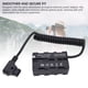 thumbnail image 3 of Cable de Adaptador de Alimentació de Batería Ficticia, ABS de Larga Vida útil d de Tap A Double -Bide NP F de Alimentación para Baterías NP F550 F750 F970, 3 of 7