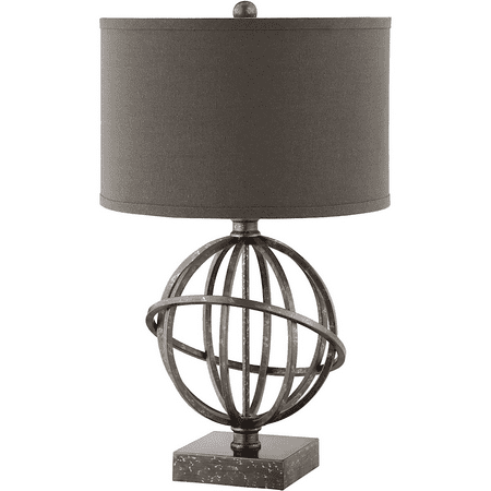 Table Lamps 1 Light Fixtures With Marble Finish Glass Steel Material A-15 Bulb 15 inch Wide 150
