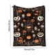 thumbnail image 3 of Halloween Flannel Throw Blanket Pumpkin Maple Leaf Print Lightweight Soft Warm Shawl for Adults Couch Bed Decor All Season Home Outdoor Camping Gift, 3 of 6