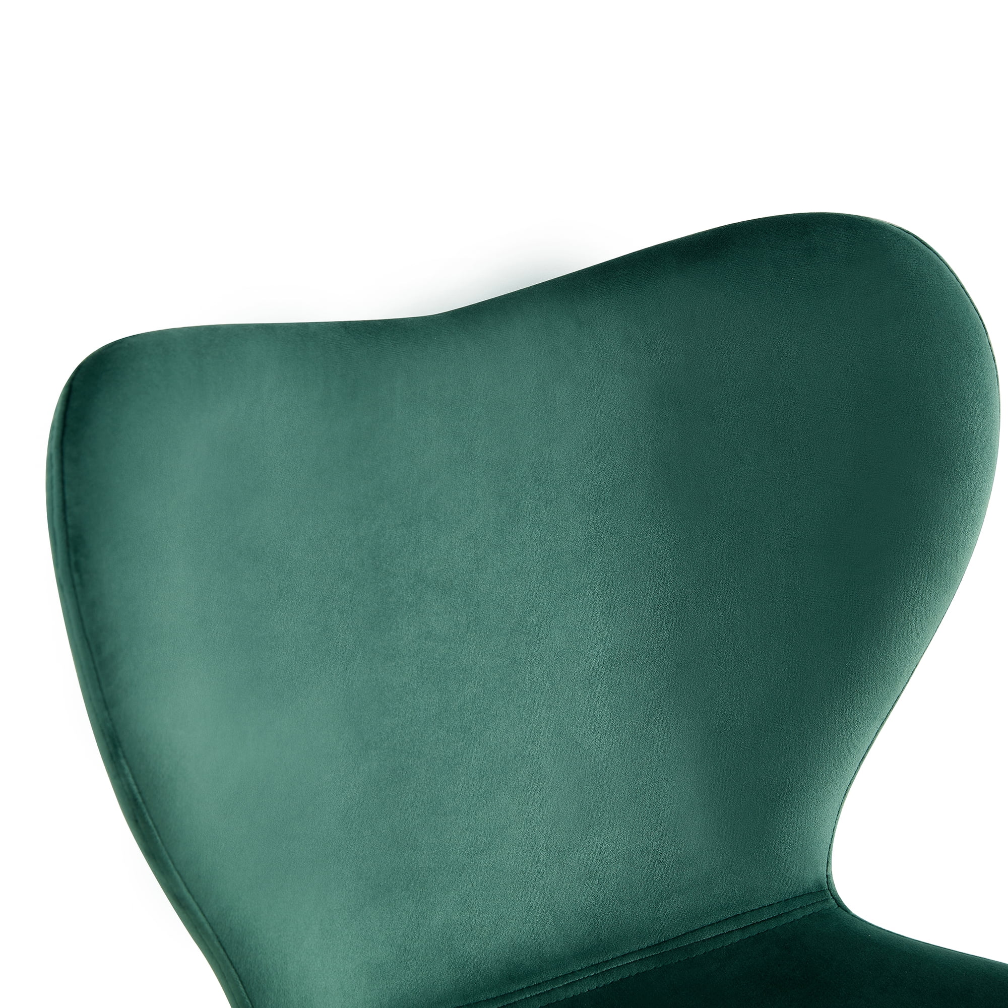 Resenkos Upholstered Velvet Bar Height Barstool Set of 2 with Back and Metal Legs, Modern Counter Height Dining Chair Dark Green Resenkos Upholstered Velvet Bar Height Barstool Set of 2 with Back and Metal Legs, Modern Counter Height Dining Chair Dark Green