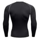 thumbnail image 3 of Ceisia Men's Compression Long Sleeve Crew Neck Athletic Base Layer Shirt Multicolor XL Gifts, 3 of 4