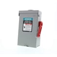 thumbnail image 1 of SIEMENS Interruptor de Seguridad 2P 30A 240V Servicio General Fusible Exterior ANSI 61 Gris, 1 of 4