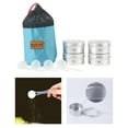 thumbnail image 2 of GUOOL Aluminum Tin Box, Bento Box with Spoon Fruit Organizer Lunch Box Keep Food Fresh 80G, 2 of 7