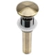thumbnail image 3 of Desagüe emergente de latón BuyWeek G1 1/4' para baño con tapón de desbordamiento, 3 of 9