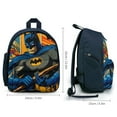 thumbnail image 3 of Batman Backpack, Casual Bookbag, Lightweight Durable Daypack, 12.6x9.4x5.9 Inch, 3 of 6
