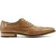 thumbnail image 6 of Stacy Adams Mens Tinsley Wingtip Oxford Tan 10, 6 of 7