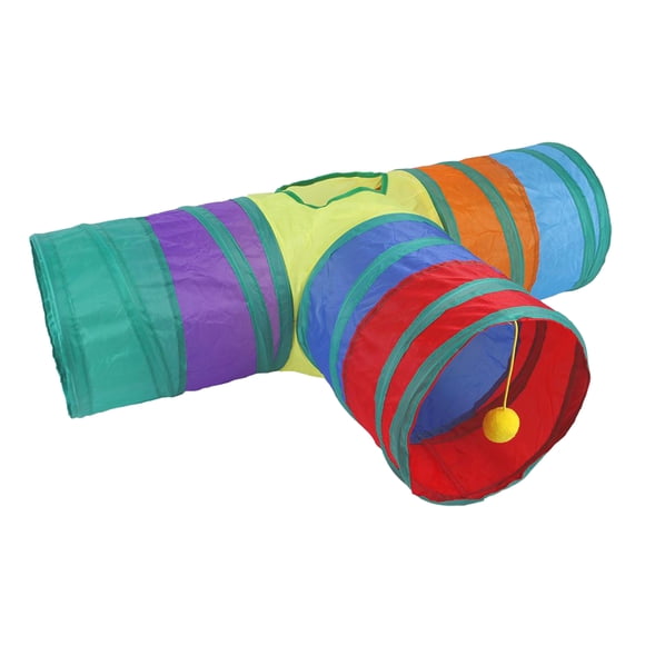 Greeniant Cat Tunnel Crawl Tube Kids Kitten Climbing Toy Tunnels Rabbit Interactive Type3 NO3