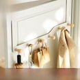 thumbnail image 1 of Gancho de carga fuerte detrás de la puerta, gancho de almacenamiento para ropa, artefacto sin perforaciones para dormitorio, gancho para puerta de baño, 1 of 5
