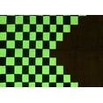 thumbnail image 1 of Ahgly Company Indoor Rectangle Abstract Green Modern Area Rugs, 3' x 5', 1 of 4