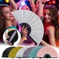 thumbnail image 4 of Line Dance Fans Loud Clappers, Large Rave Clack Folding Holographic Popping#, 4 of 6