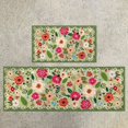 thumbnail image 2 of Tapis de Sol Floral Classique pour Usage Intérieur et Extérieur, 2 of 6