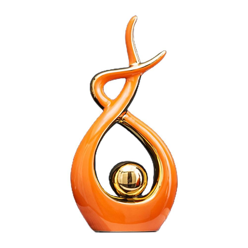 Toma Modern Abstract Art Ceramic Statue Table Decorations Home Decor
