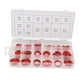 thumbnail image 3 of Arandelas de Papel de Acero Rojo Sunnimix Almohadilla Redonda con Junta de Caja 150 Piezas, 3 of 8