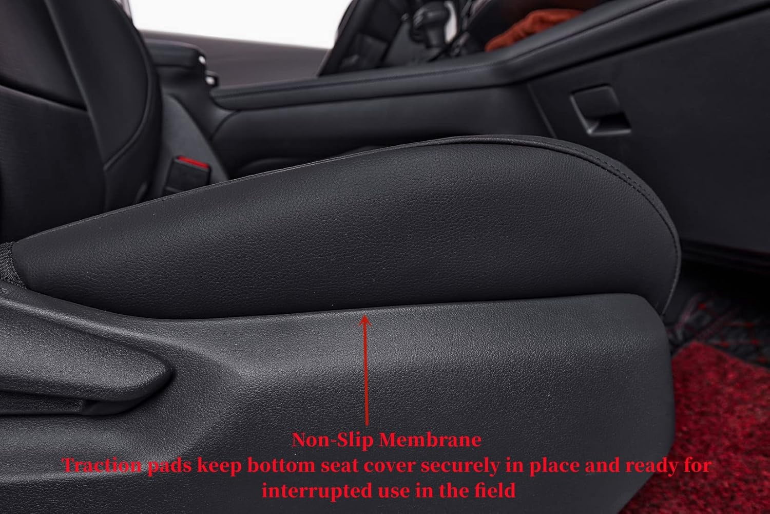 coverdream Sienna Seat Covers Custom Fit for 2021-2026 Toyota Sienna LE/XLE (8-Passenger),2nd Row Bench w/Removable Middle Seat Waterproof Leatherette(Full Set,Black)