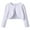 White, variant on REDARER Girls Knitted Cardigan Sweater Shawl Collar Short Top Outerwear for Autumn Season,Kids Clothing,Size:2-3 Years