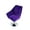 Purple, variant on Mini Dollhouse Sofa Chair, 1:12 Miniature Armchair Miniature Doll House Rotate Flocking Chair Mini Flocking Sofa Furniture Model Decoration Dollhouse Accessory