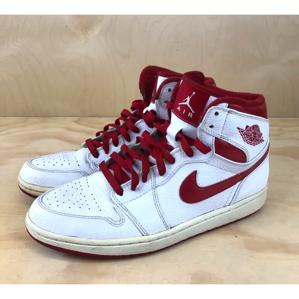 Ni - ke Air Jordan 1 Retro High Do The Right Thing Mens Size 10 White Red 332550-161