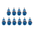 thumbnail image 1 of 2mm Banana Jack Socket, 10Pcs 2mm Banana Jack Panel Socket, Banana Socket Extended Post Plug Adapter For Electronics Cable Connectors, 1 of 8