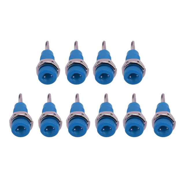 Prise Banane 2mm, 10 Pcs Prise Banane 2mm, Adaptateur pour Connecteurs de Câbles Électroniques