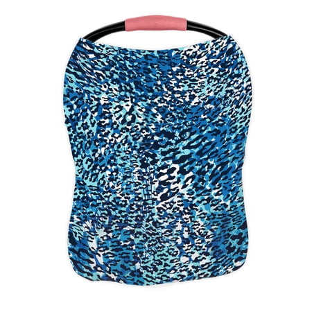 PKQWTM Cool Animal Print Tile Nursing Cover Baby Breastfeeding Infant Feeding Cover Baby Car Seat Cover