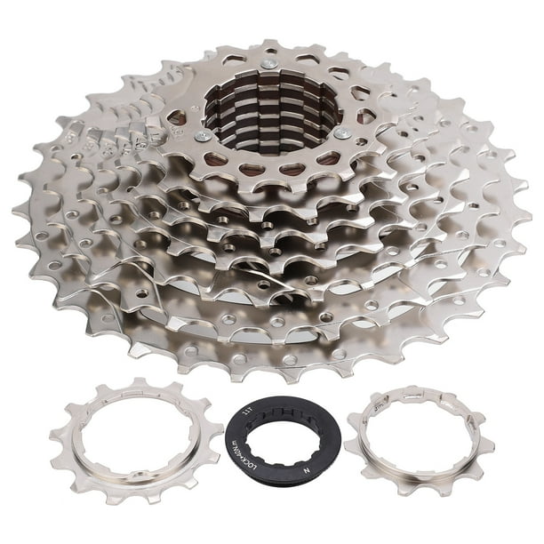 Pignon de Cassette de Velo de Montagne 9 Vitesses 1132T Roue Libre Pieces de Velo Vtt