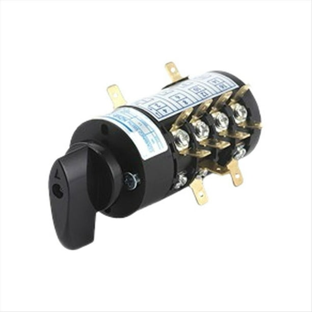 HZ5B-20/4. Interruptor Combinado de Transferencia de Leva Giratoria de 4 Fases y 16 Tornillos para Máquina de Soldadura Eléctrica