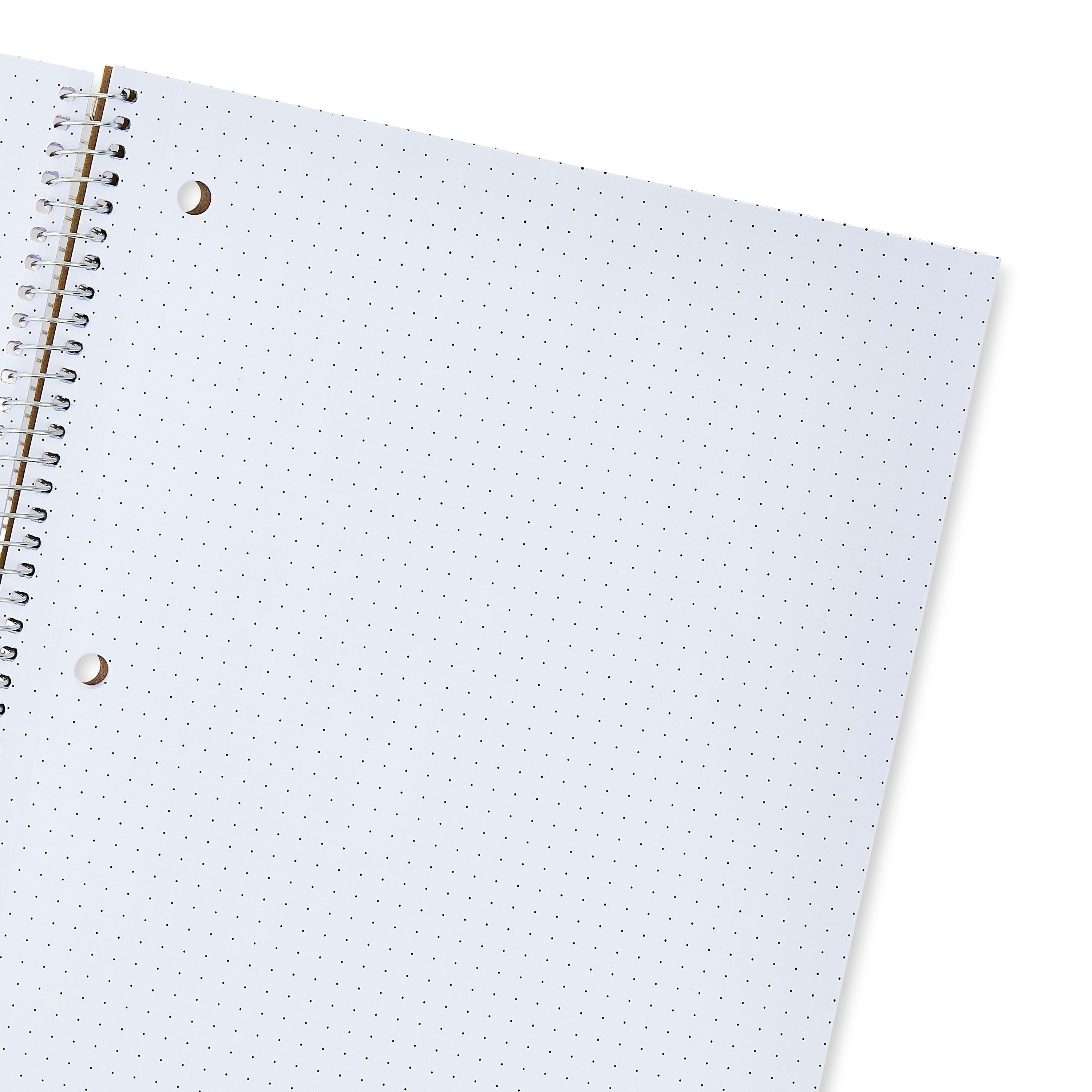 Cuaderno Pen+Gear de 1 materia con rayado de puntos, cubierta de polipropileno, encuadernación de espiral, 21.6 cm x 26.7 cm, 80 páginas 4