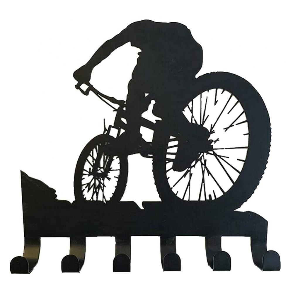 Jolly Antique Cast Iron Decorative Wall Hooks Key Holder Coat Rack Bag